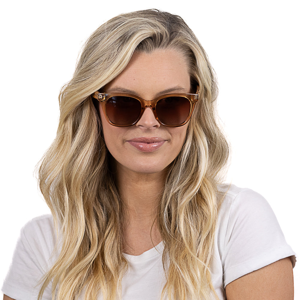 SUN READER l Lila Grace Champagne l UV 400 Magnifying Lens - Soek Fashion Eyewear Australia