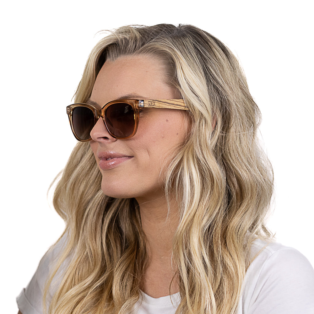 SUN READER l Lila Grace Champagne l UV 400 Magnifying Lens - Soek Fashion Eyewear Australia