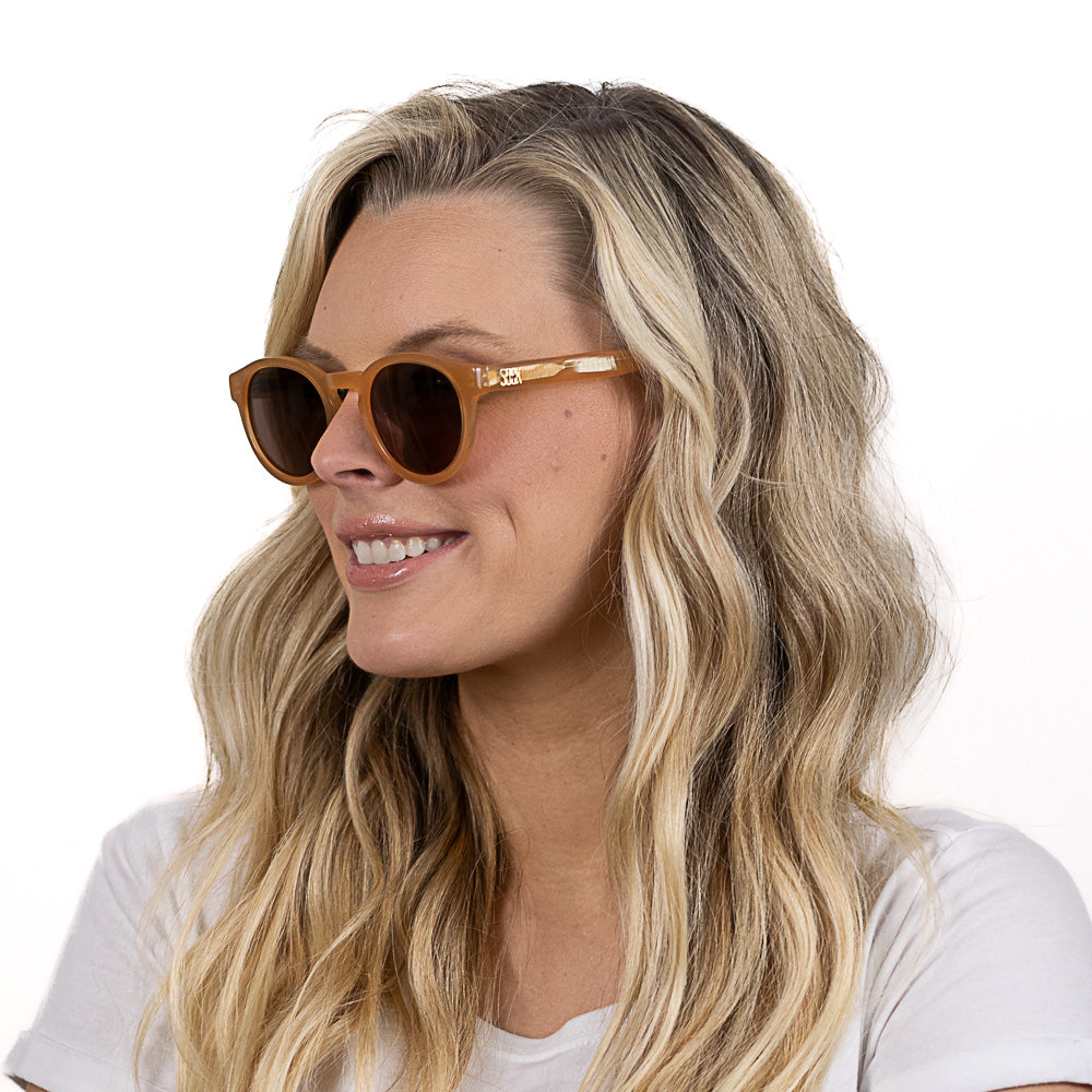 OTIS SAND - Bio Acetate Sand coloured Frame l Khaki Polarised Lens