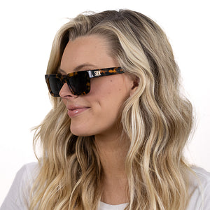 ROVE HONEY TORT l Plastic Free Sunglasses l Black Polarised Lens - Soek Fashion Eyewear Australia