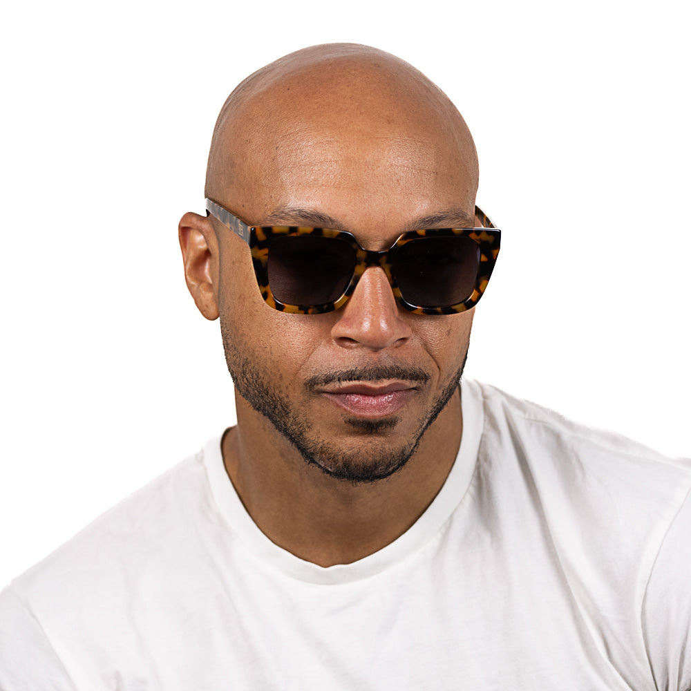 HARPER HONEY TORT l Plant Based Sunglasses l Tortoise Frame l Polarised Lens - Soek Fashion Eyewear Australia