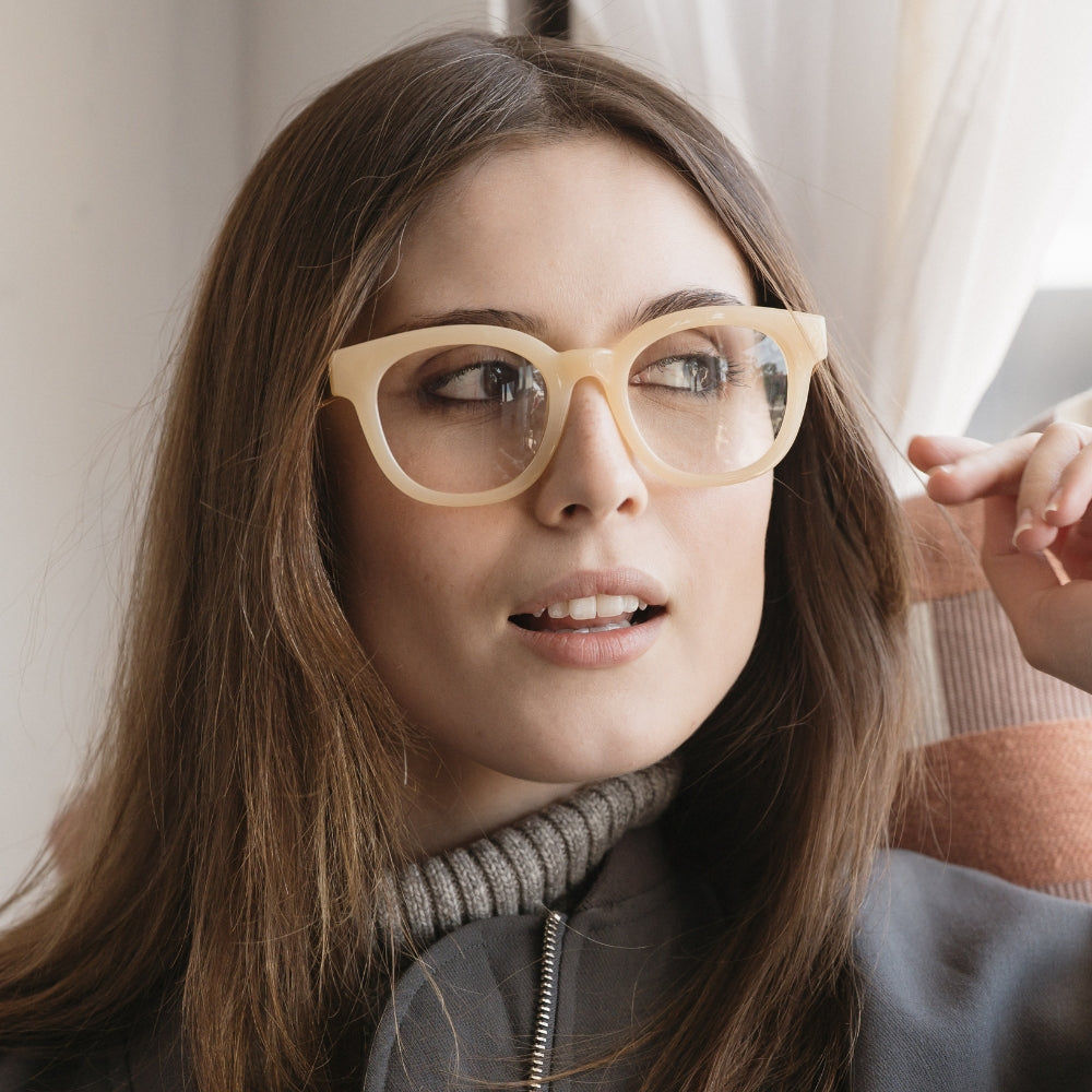 ALIVE CREAM Reader l Magnifying Lens - Soek Fashion Eyewear Australia