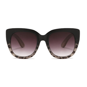 Magnifying SUN READER l RIVIERA BLACK/IVORY - Soek Fashion Eyewear Australia