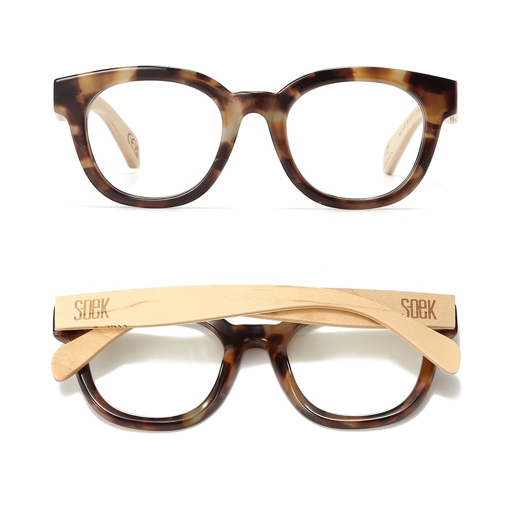 Tortoise Round Magnifying Reader l ALIVE ROCKY TORT - Soek Fashion Eyewear Australia