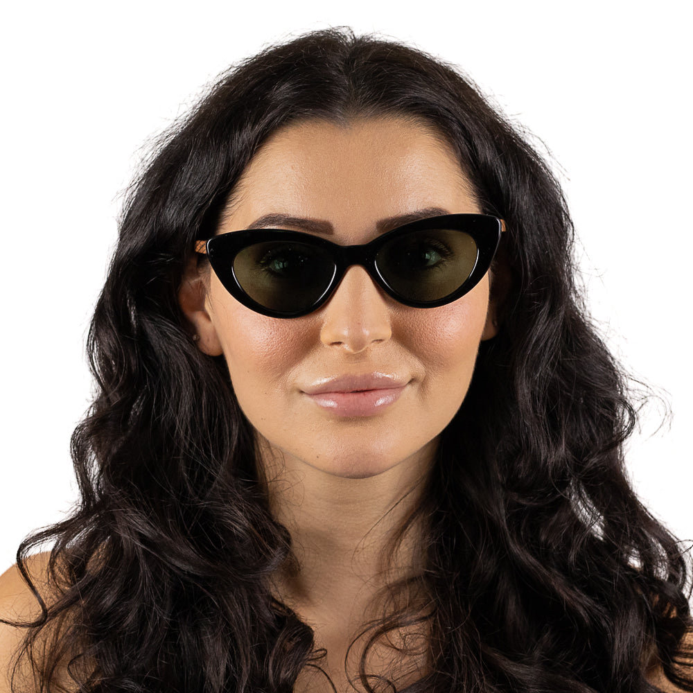 SAVANNAH MIDNIGHT l Black Sunglasses l Polarised Lens - Soek Fashion Eyewear Australia