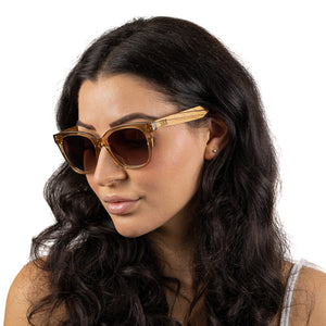 SUN READER l Lila Grace Champagne l UV 400 Magnifying Lens - Soek Fashion Eyewear Australia