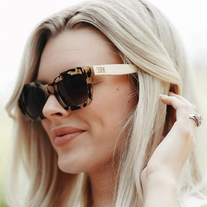 ZAHRA OPAL TORT  l  Magnifying SUNGLASS Reader - Soek Fashion Eyewear New Zealand