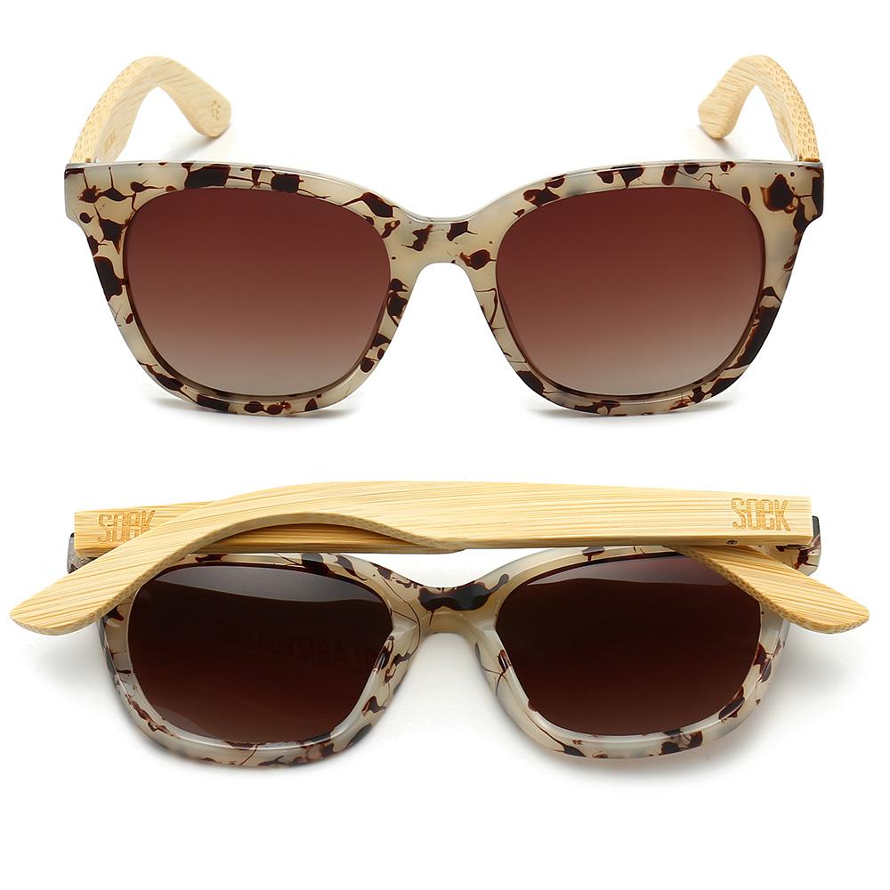 LILA GRACE IVORY TORTOISE l Brown Lens l White Maple Arms - Soek Fashion Eyewear New Zealand