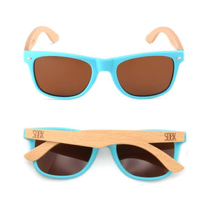 MINDIL Brown Polarised Lenses l Beechwood Wooden Arms - Soek Fashion Eyewear Australia