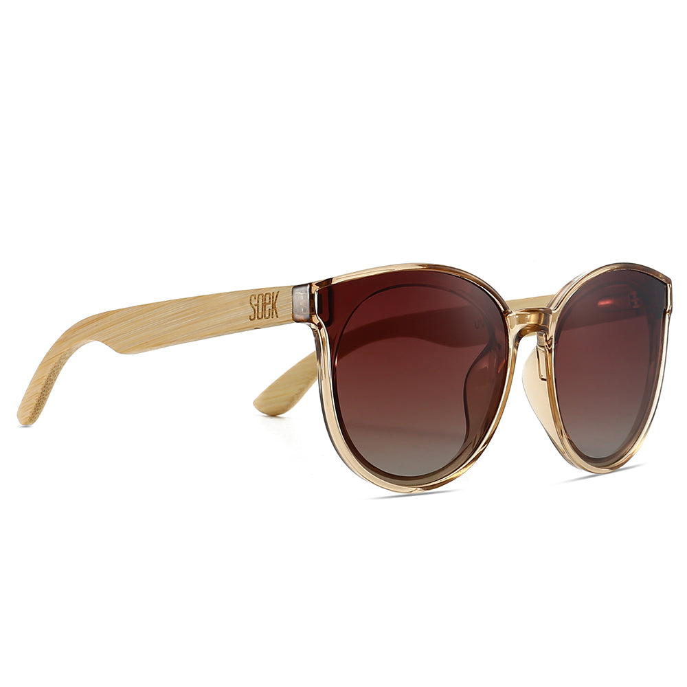 BELLA CHAMPAGNE l Brown Gradient Lens l Maple Arms - Soek Fashion Eyewear Australia