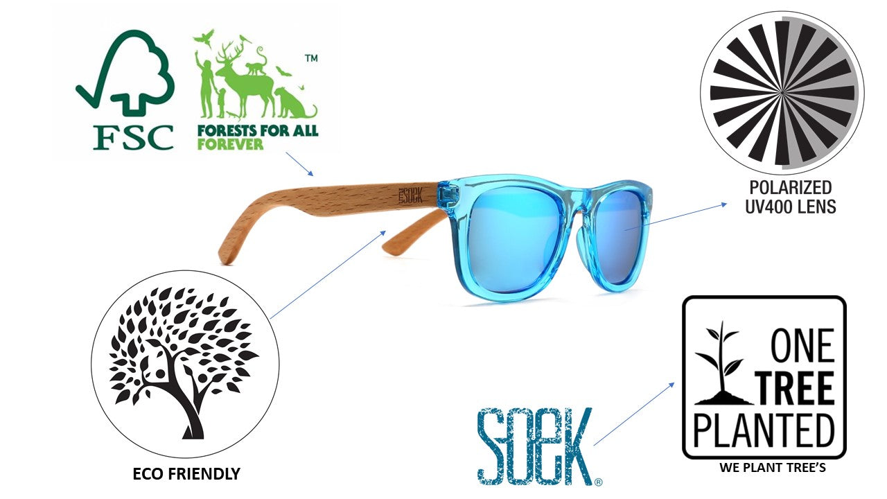 AUSTRALIAN LITTLE SOEK KIDS Wooden Sunnies l Age 7-10 - Soek Fashion Eyewear Australia