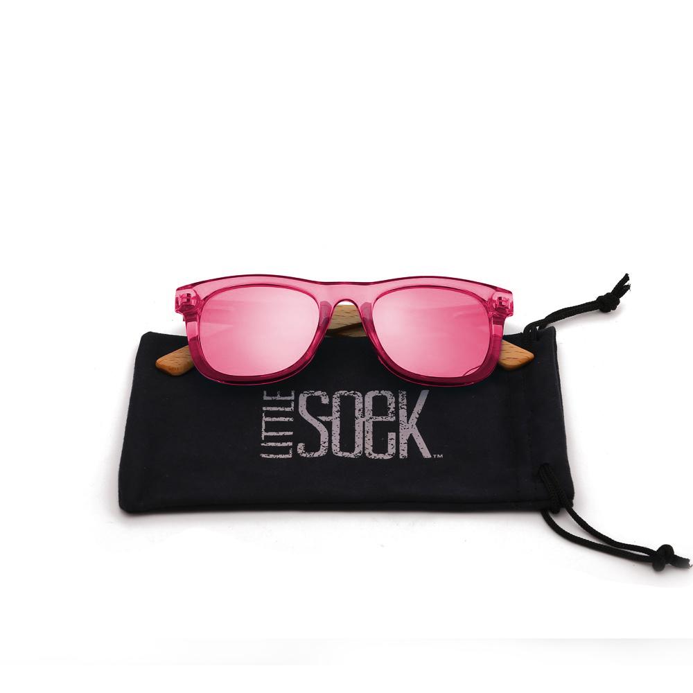 LITTLE PEARL KIDS Pink Sunnies l Polarised Lens l Age 3-6 - Soek Fashion Eyewear New Zealand