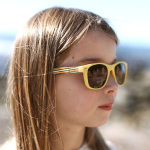 AUSTRALIAN LITTLE SOEK KIDS Wooden Sunnies l Age 7-10 - Soek Fashion Eyewear New Zealand