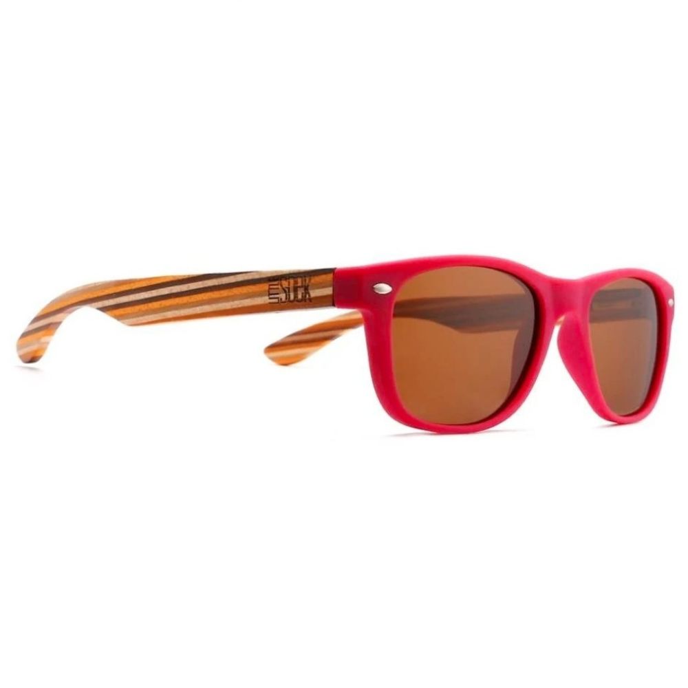 LITTLE AVALON KIDS Red Sunnies l Polarised Lens - Age 7-10 - Soek Fashion Eyewear New Zealand
