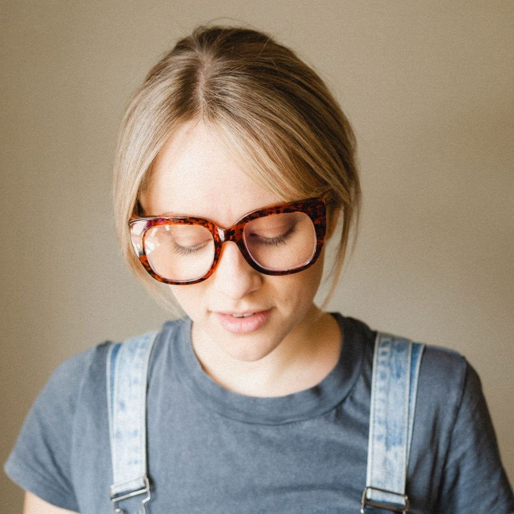 Buy Online Fashion Sustainable RIVIERA TORTOISE - Wooden Magnifying Blue Light Blocking Reader-Available in strengths +1.5 / +2 / +2.5 with Exceptional Comfort - Soek New Zealand