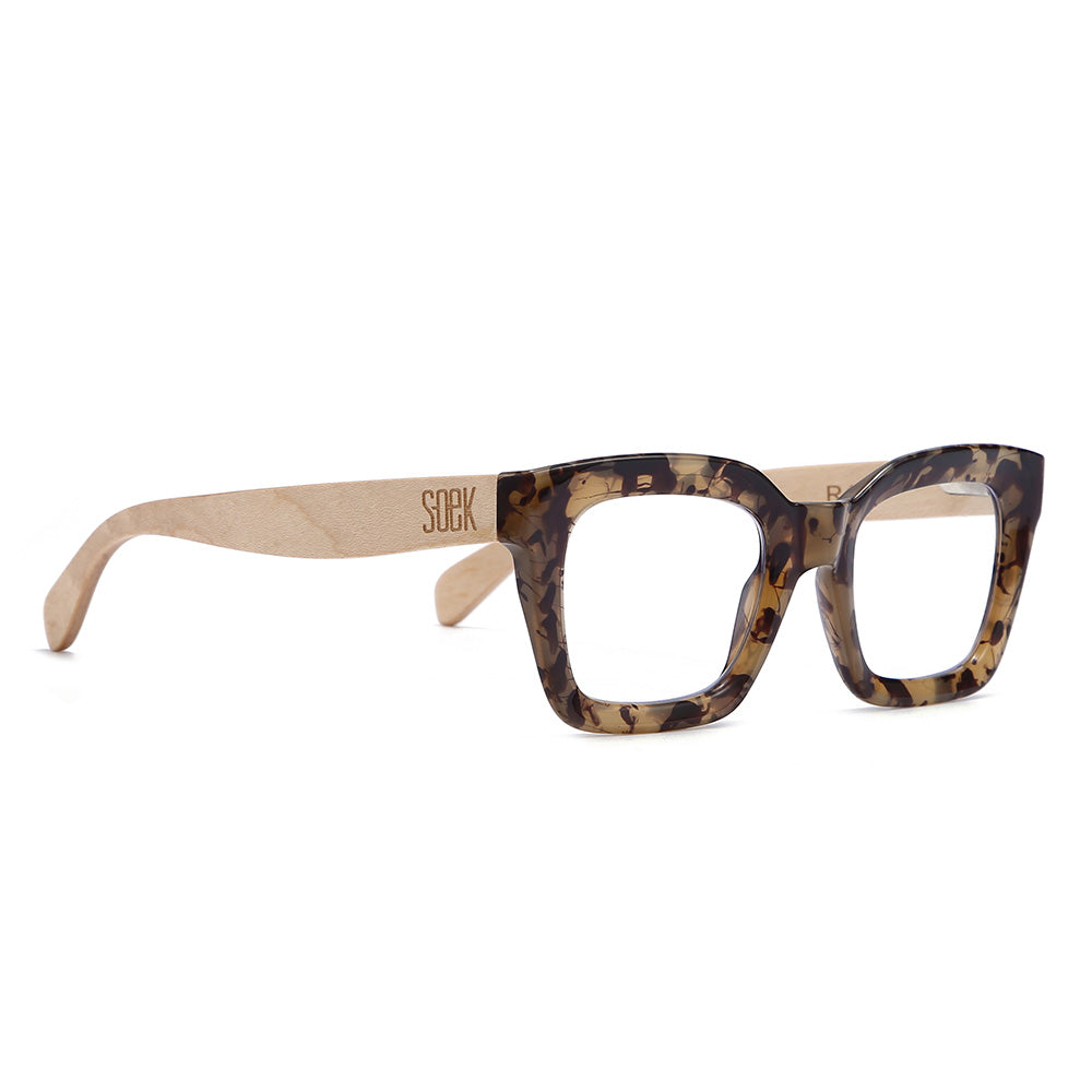 Magnifying Reader l ZAHRA OPAL TORT - Soek Fashion Eyewear Australia