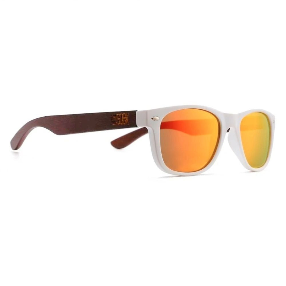 Polarised bamboo sunglasses on sale
